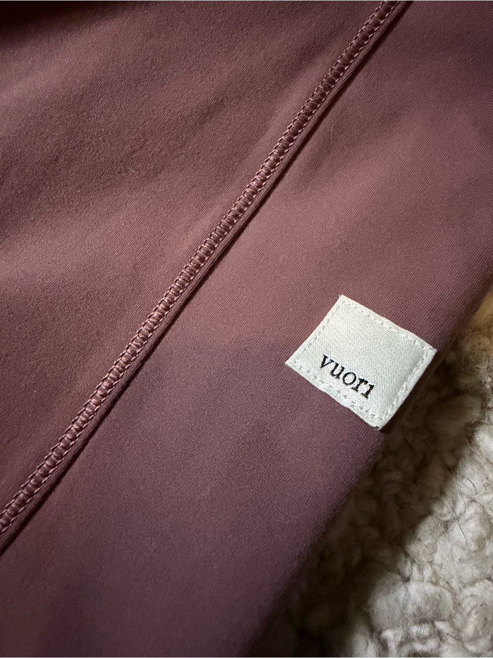 Vuori Brown Performance Romper - Picture 2 of 4